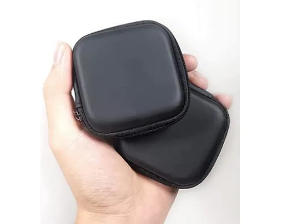 Protect Your Headphones from Damage -- The wireless/wired earphones, aripods or other thing will have no any scratch in the hard-wearing storage bags.